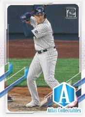 Gio Urshela 2021 Topps Series 1 #117 New York Yankees